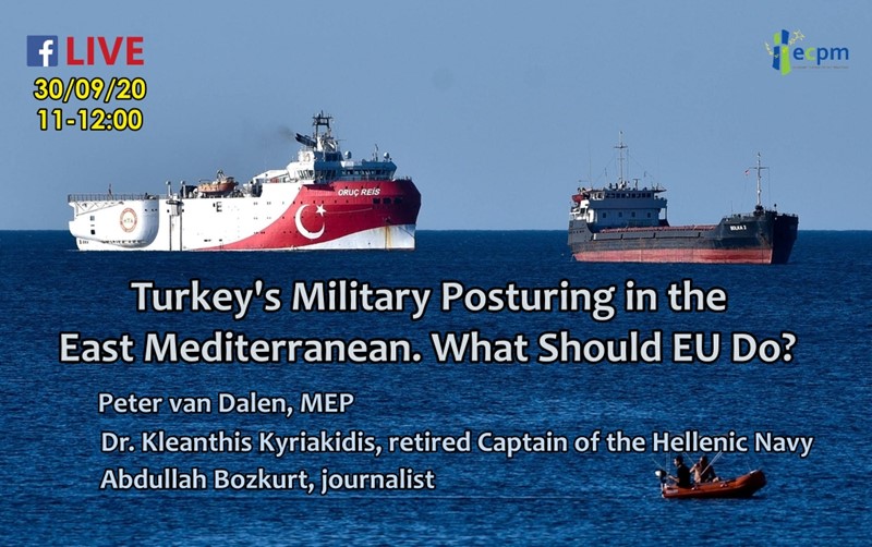 VIDEO: Turkey's Military Posturing in the East Mediterranean. What Should EU Do?